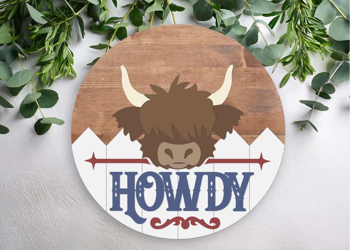 Howdy Highland Cow