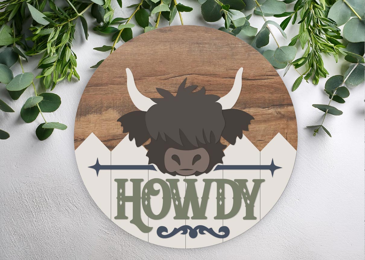 Howdy Highland Cow