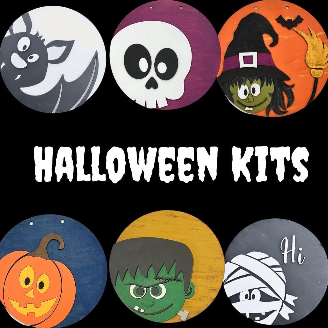 Youth Halloween diy Sign kits