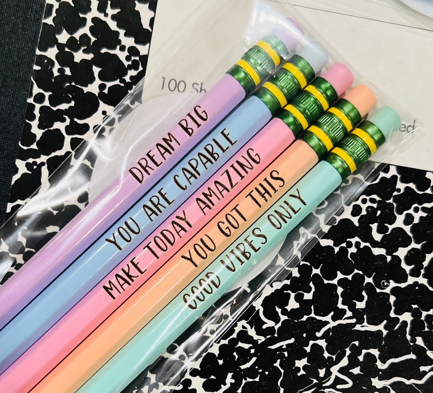 Inspiration Engraved Pencils