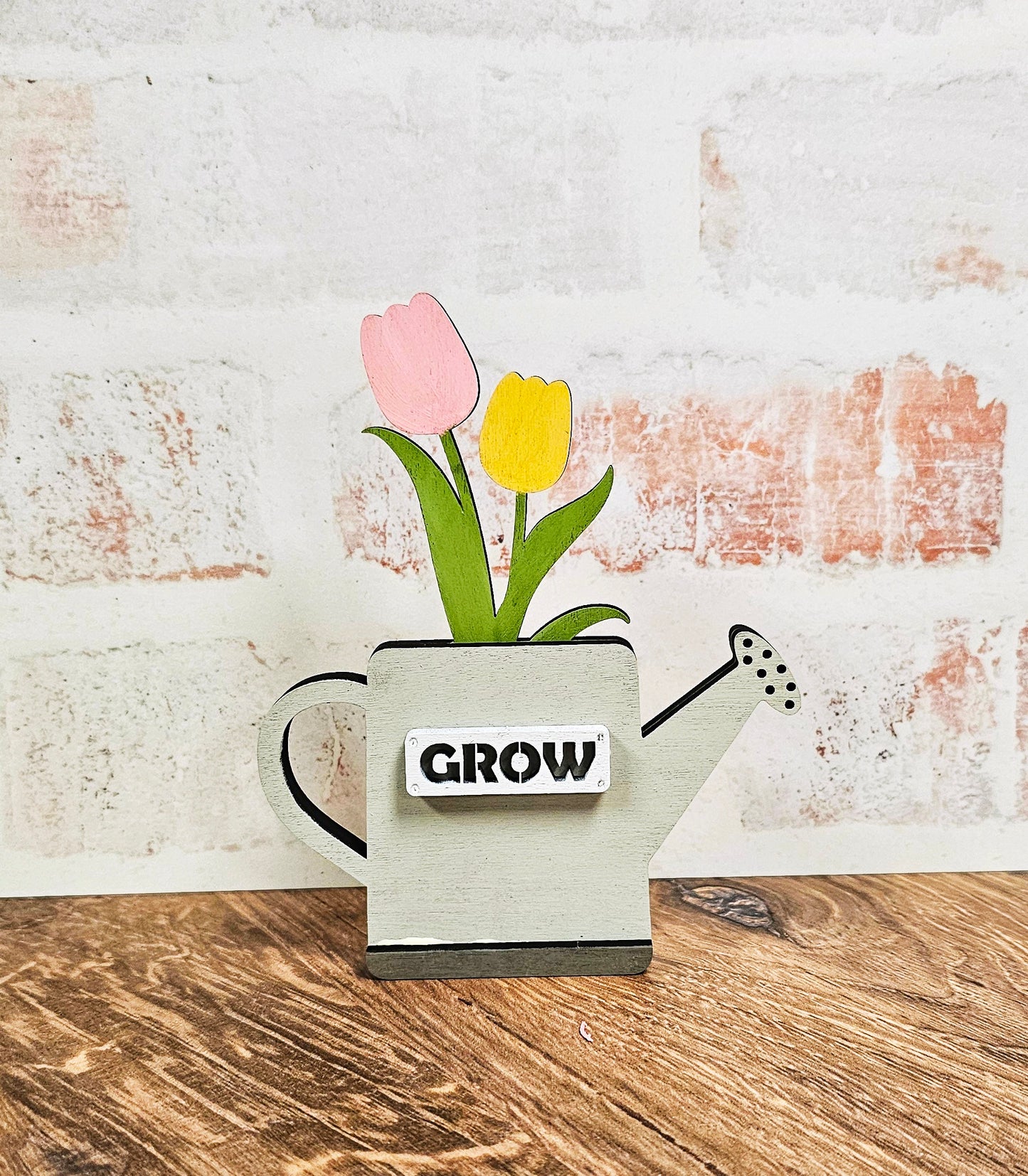 Tulip Watering Can diy pop out kit