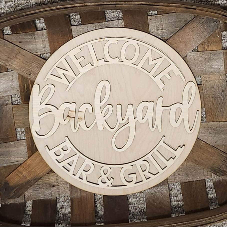 Backyard bar & bbq