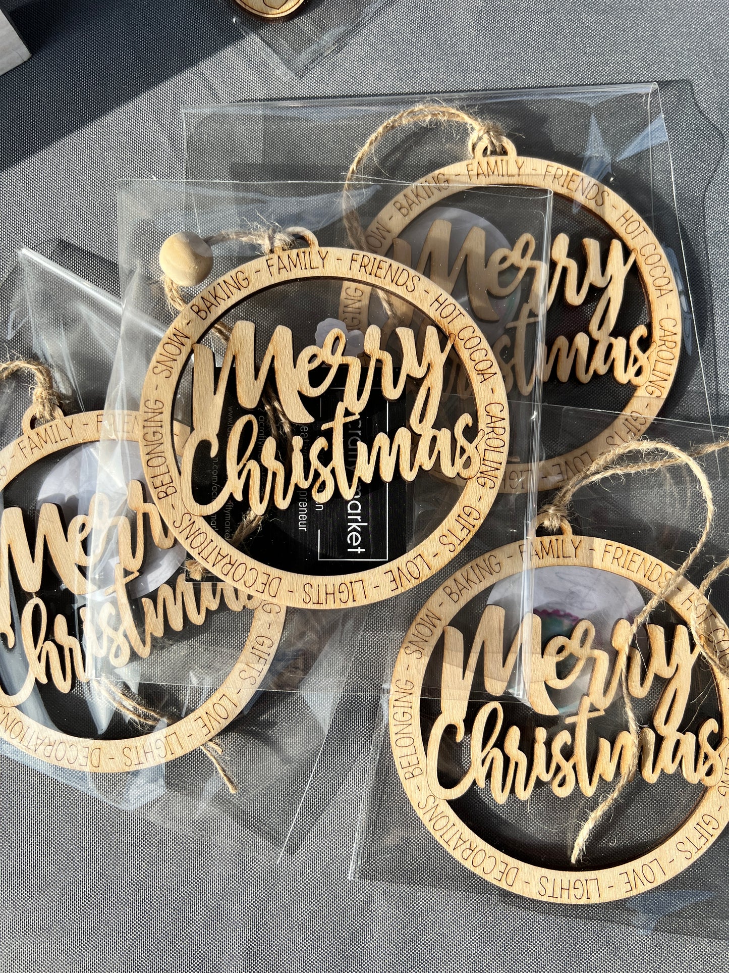 Merry Christmas Ornament