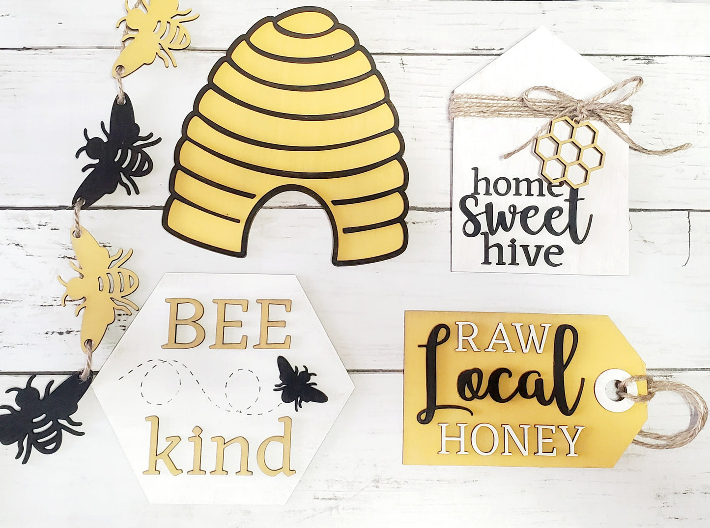 DIY Kit - Tier Tray - Bee Kind