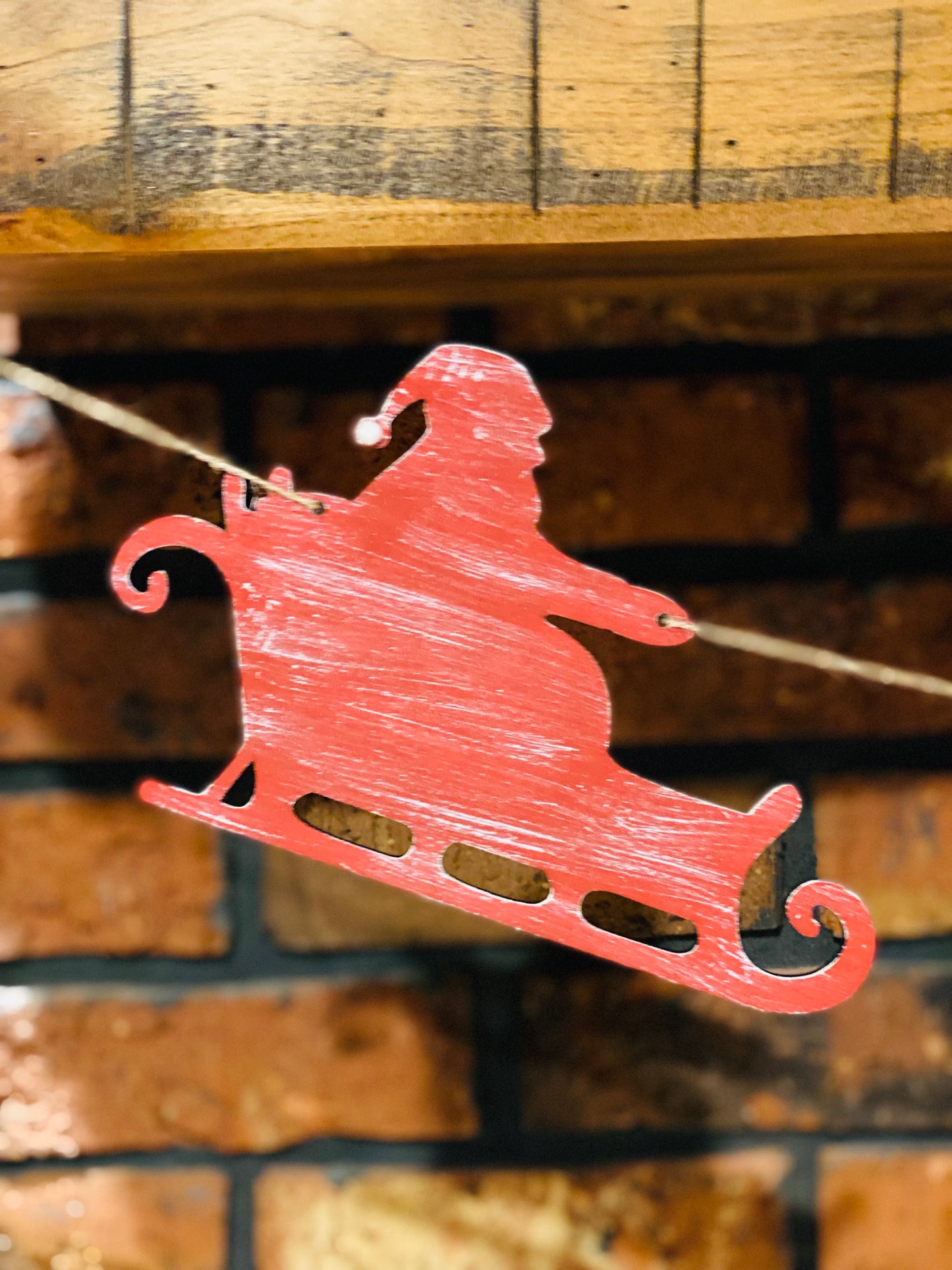 DIY - Santa Claus & Reindeer Banner/Garland Kit
