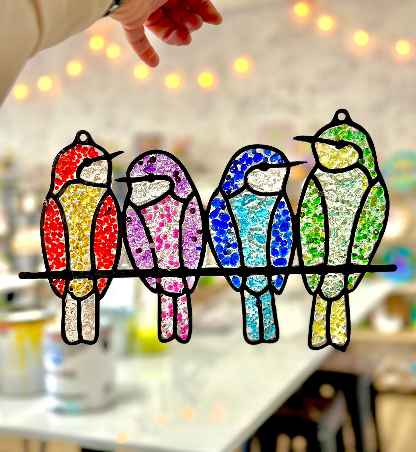 Faux Stained Glass Suncatcher @ Betty Lou's | May 28th @7PM