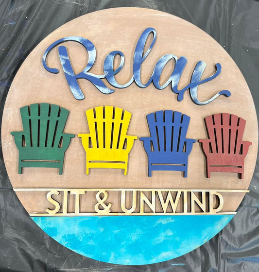 Relax sit & unwind