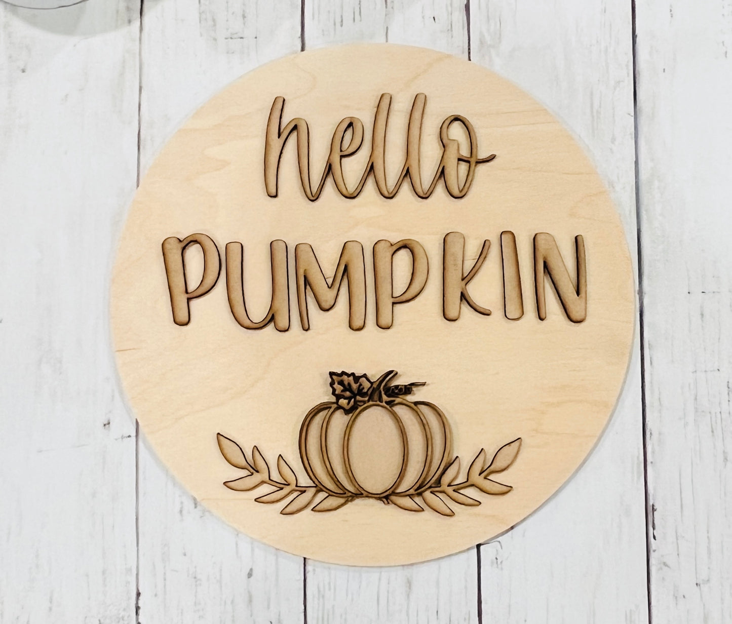 DIY - hello pumpkin