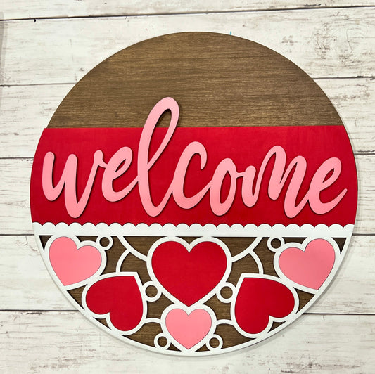 Welcome with Hearts