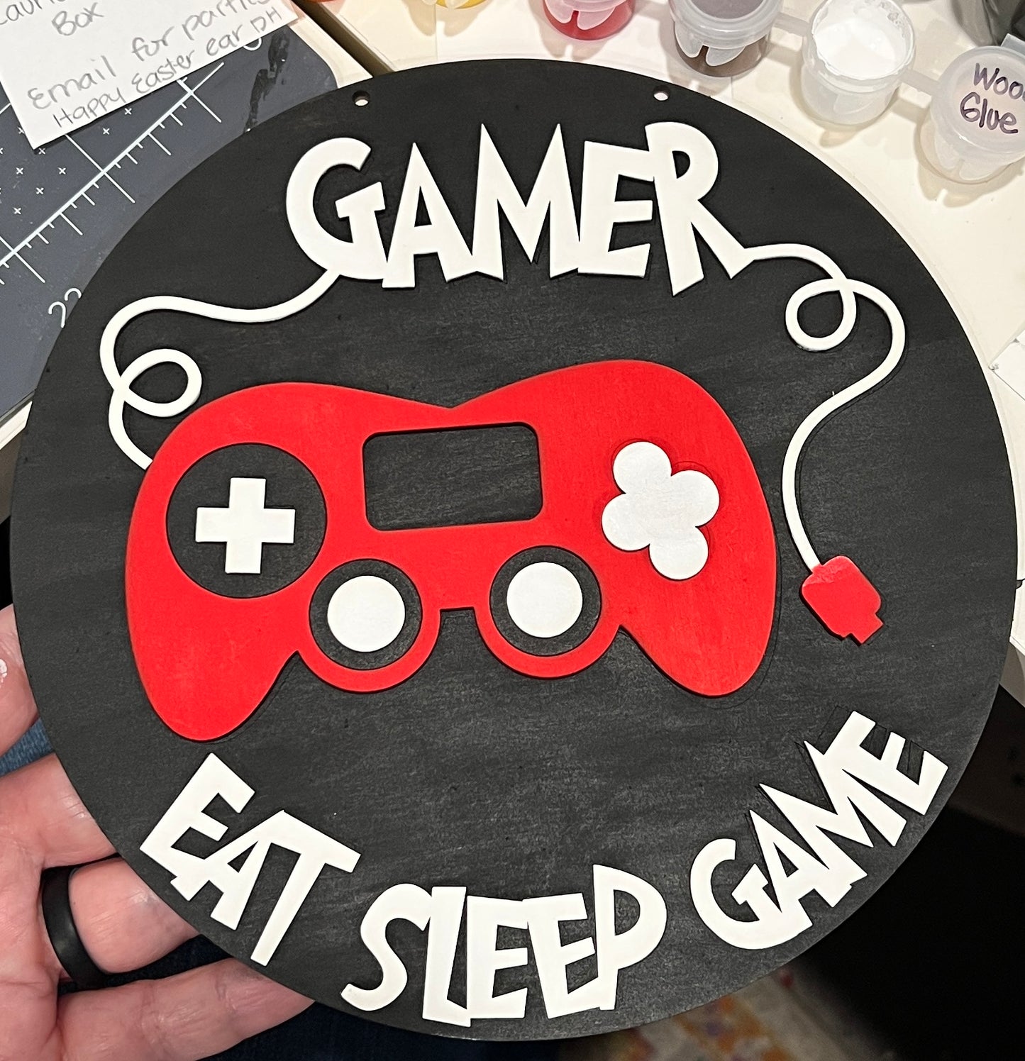 Gamer Eat Sleep Game DIY Kids Kit