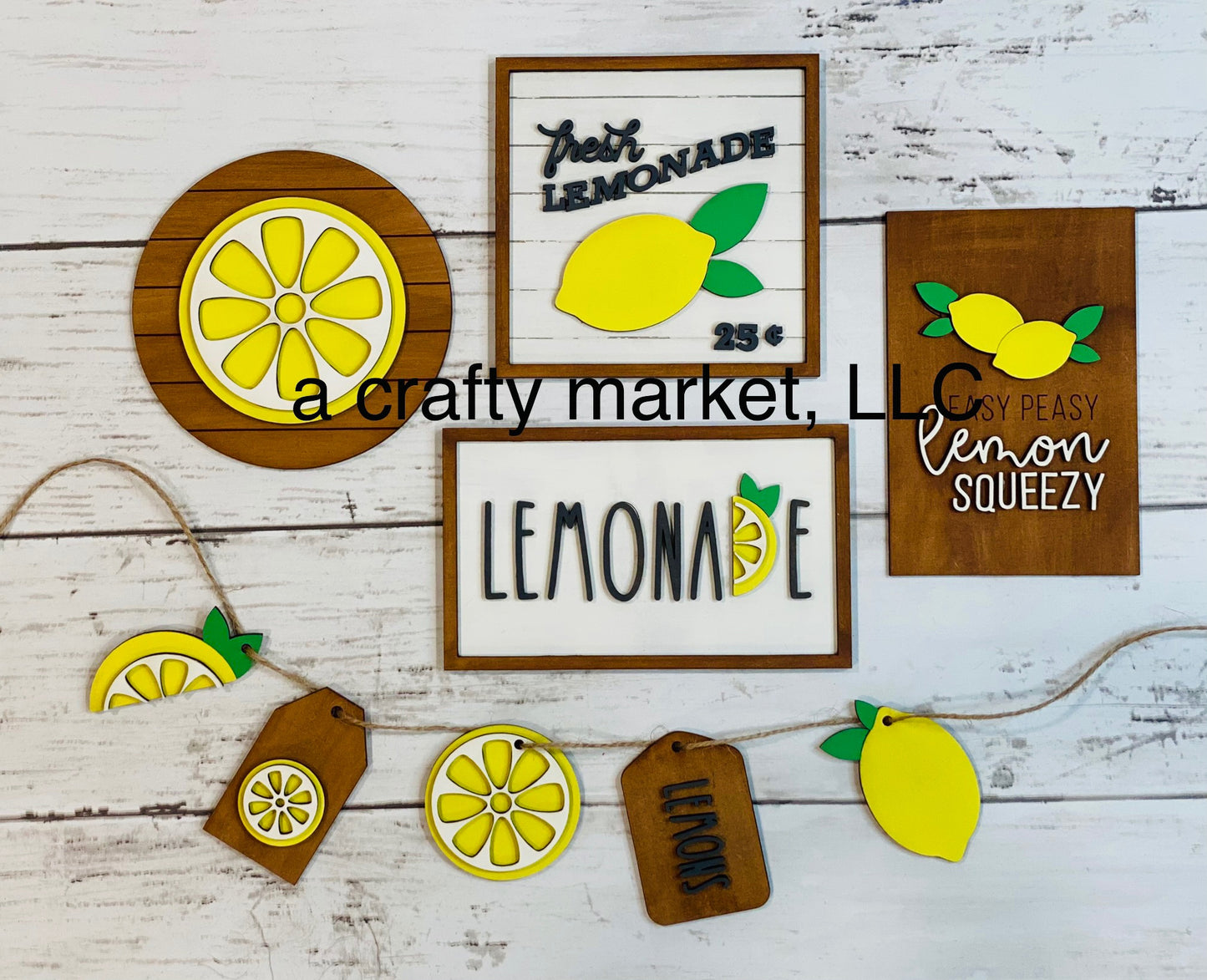 DIY Kit - Tiered Tray - Easy Peasy Lemon Squeezy