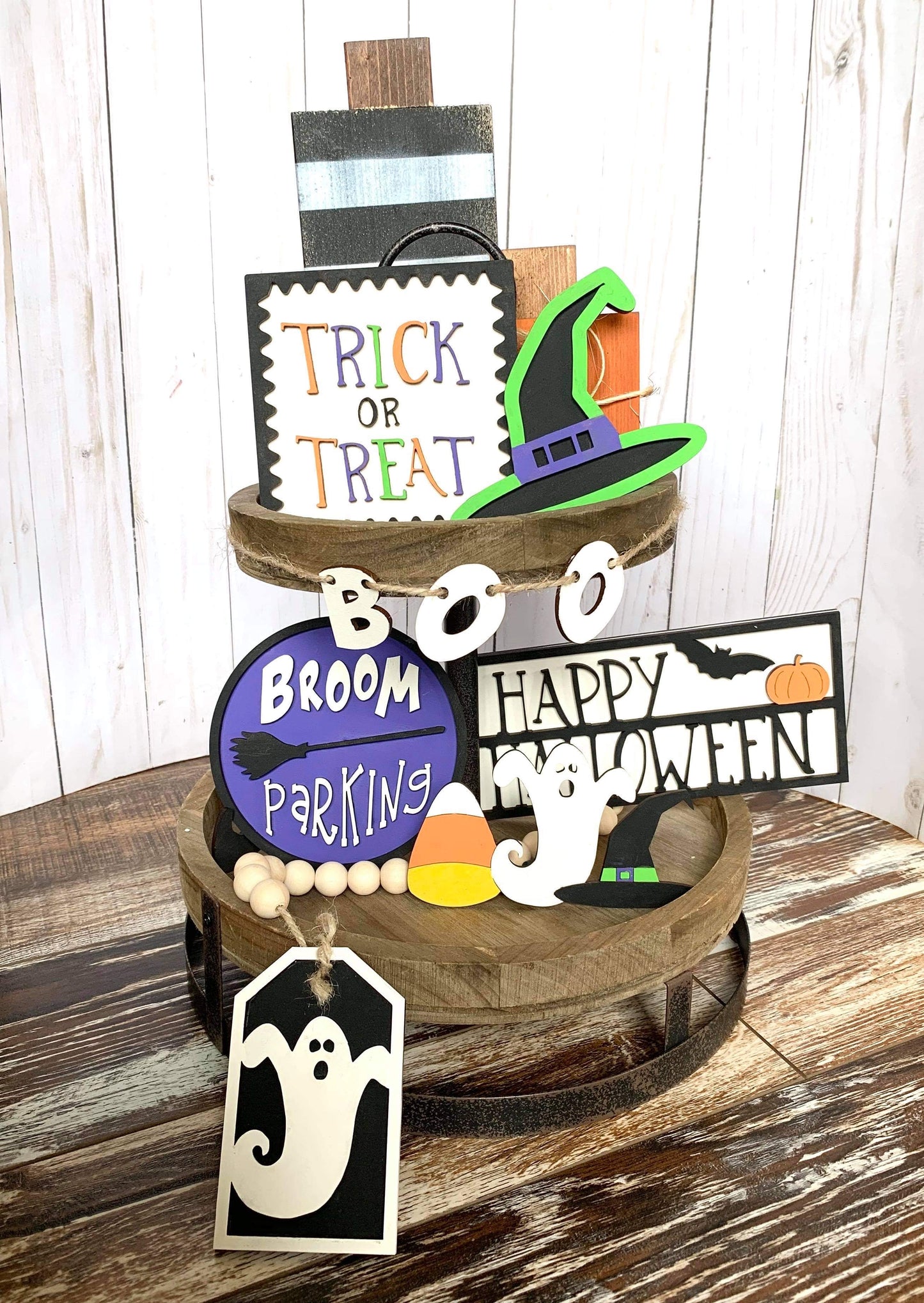 DIY Kit - Tiered Tray - Trick or Treat