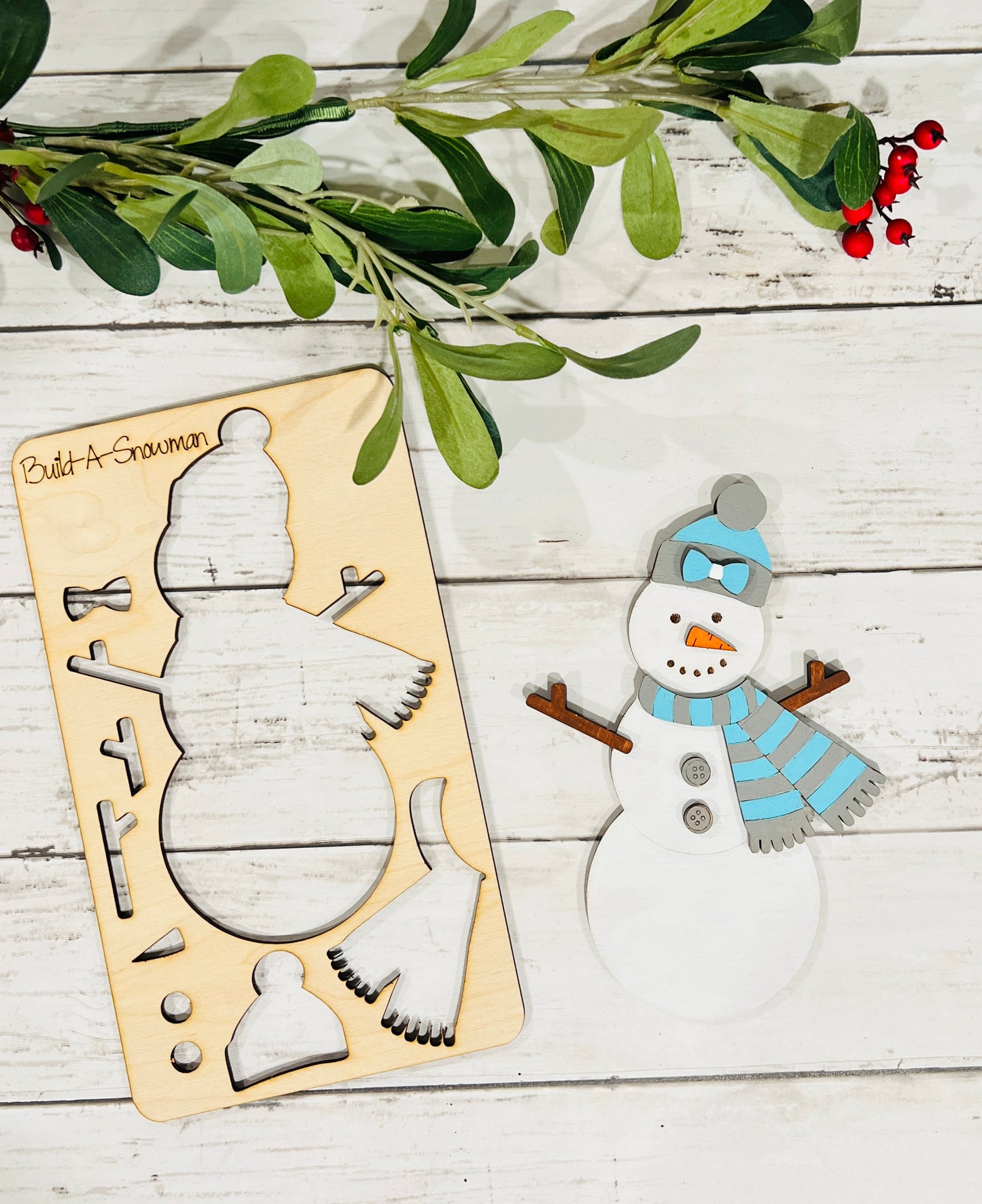 Snowman Making Kit for Kids - Build a Snow Man Craft Kits for